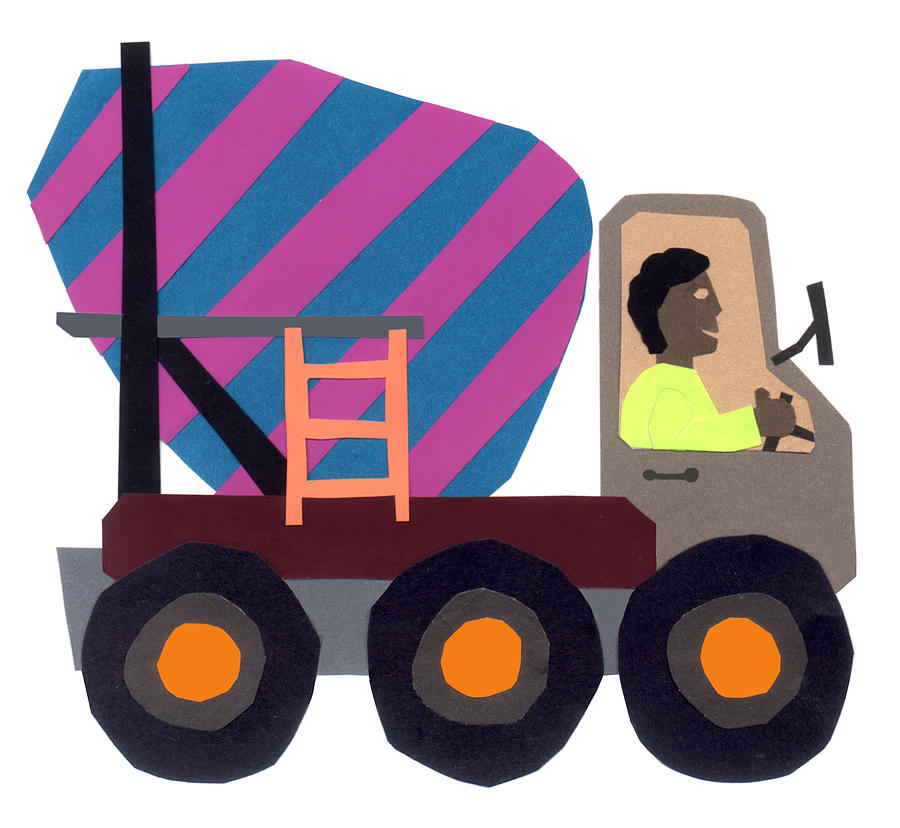 900x828 cement truck drawing - Cement Truck Drawing