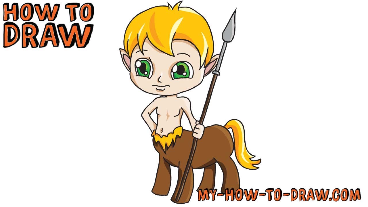 1280x720 how to draw a centaur - Centaur Drawing