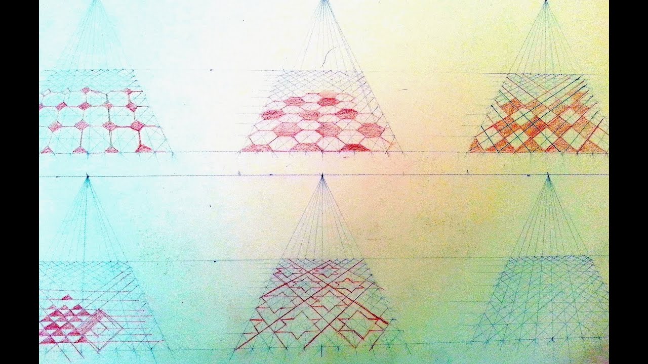 1280x720 how to draw a tile floor in perspective tile shapes - Ceramic Tile Drawing