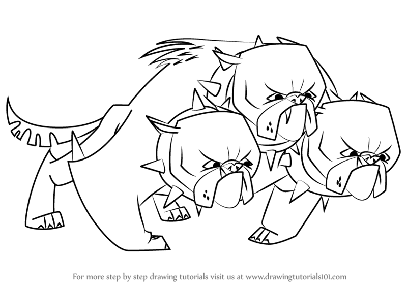 800x567 Learn How To Draw Cerberus From My Little Pony - Cerberus Drawing