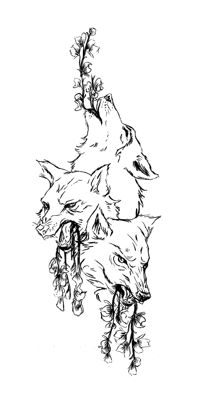 700x1400 New Art Inktober Cerberus Sketch Megan Frauenhoffer - Cerberus Drawing