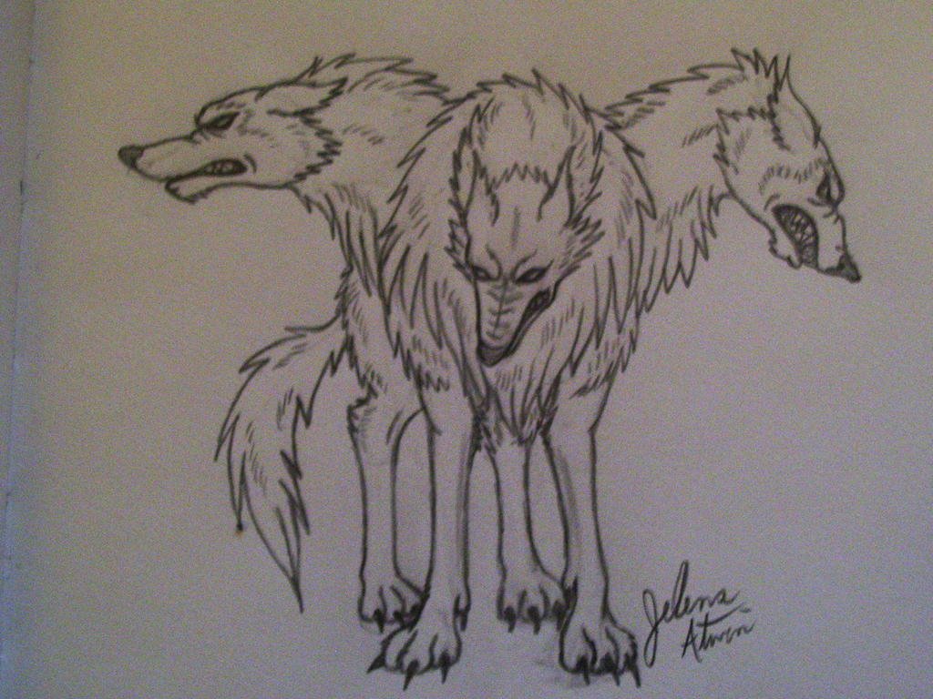 1024x768 My Cerberus Drawing Updated - Cerberus Drawing