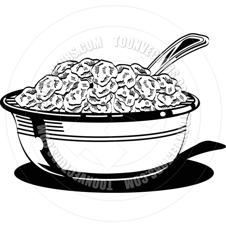 940x940 Cartoon Cereal Bowl Vector - Cereal Bowl Drawing