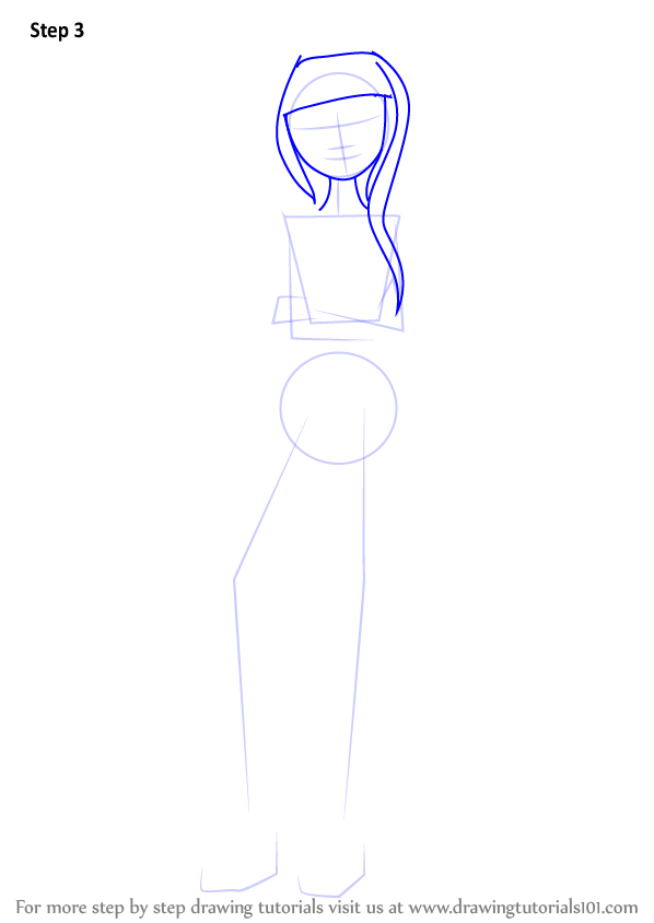 598x844 learn how to draw cerise hood from ever after high - Cerise Hood Drawing