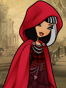263x350 how to draw cerise hood from ever after high how to draw - Cerise Hood Drawing