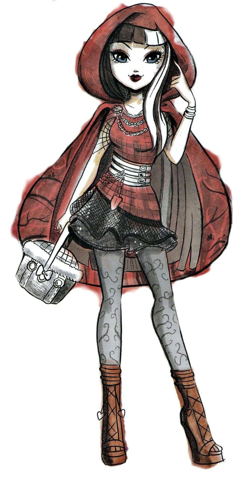 960x1920 cerise hood watercolor eah room ever after high rebels, ever - Cerise Hood Drawing