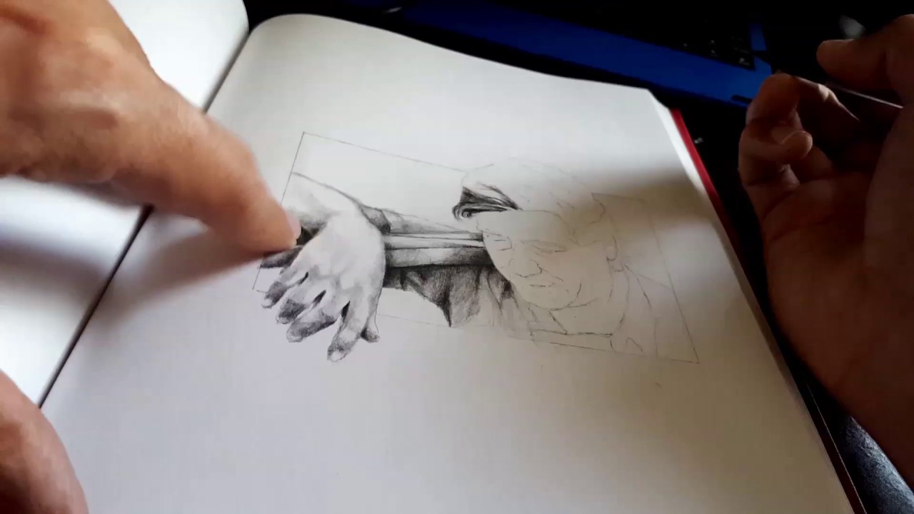 1280x720 Cesar - Cesar Chavez Drawing