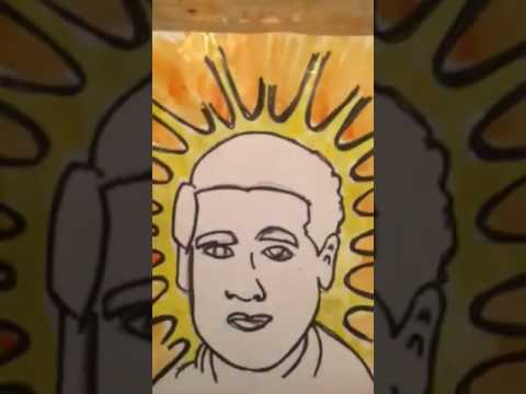 480x360 Superhero Self Portraits Step - Cesar Chavez Drawing