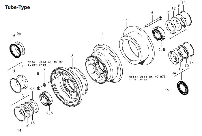 700x472 cleveland x main wheel model no from aircraft spruce - Cessna 172 Drawing