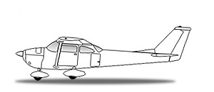 300x130 the flight training aircraft fleet - Cessna 172 Drawing