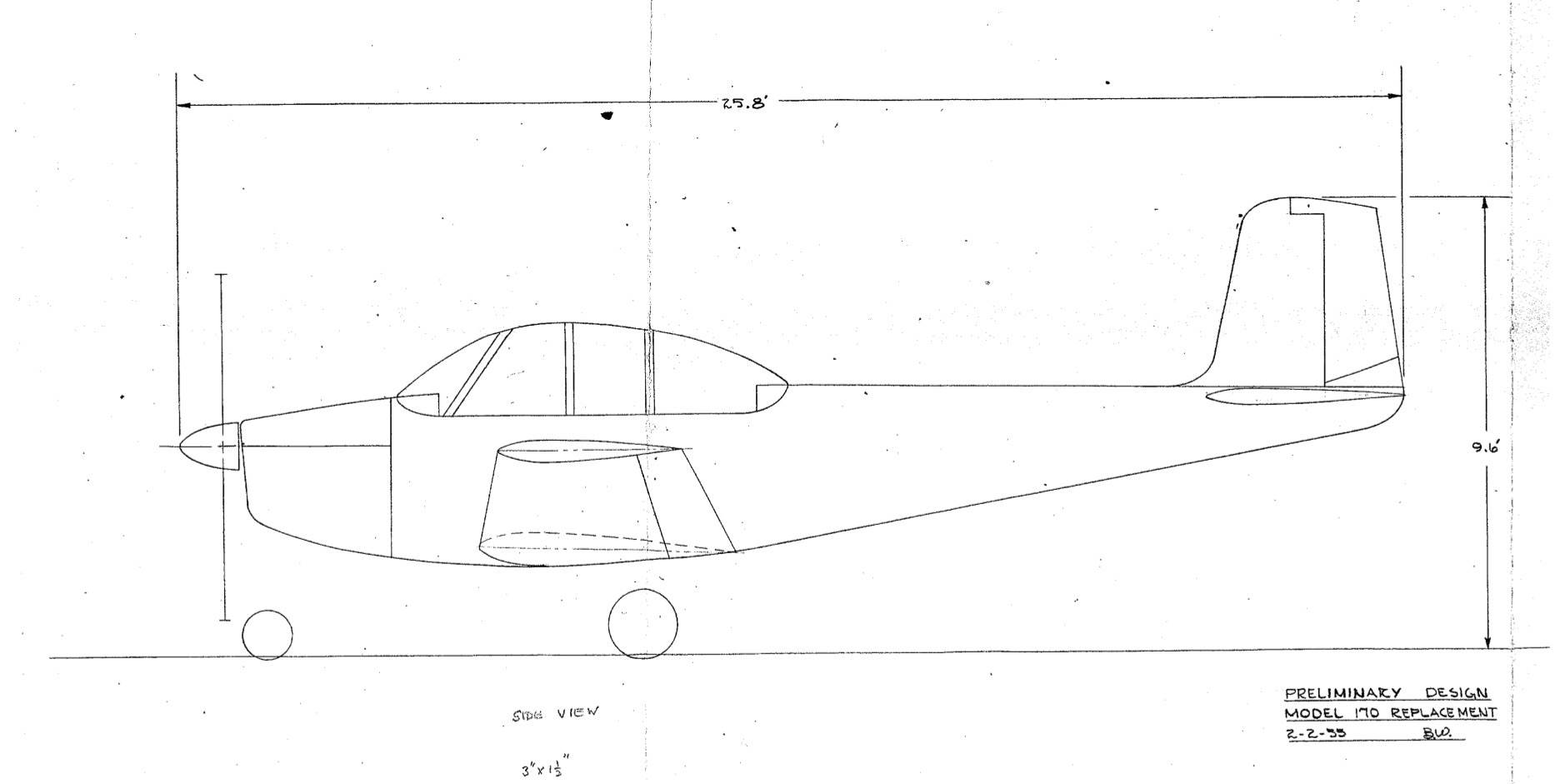 Cessna 182 чертеж