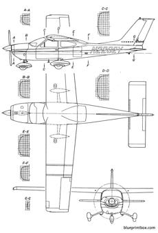 230x339 cessna - Cessna 182 Drawing