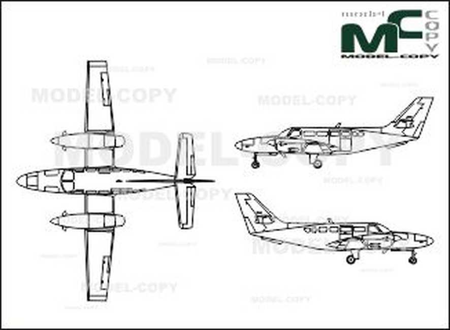 886x649 cessna f caravan ii - Cessna Drawing