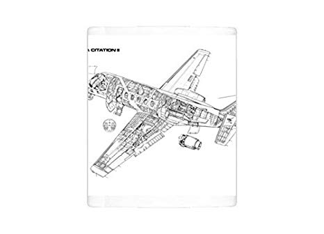466x336 mug of cessna citation ii cutaway drawing - Cessna Drawing
