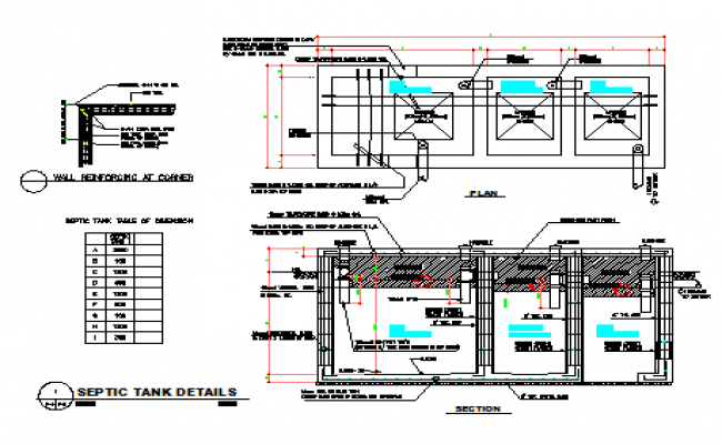650x400 Drawing Of Septic Tank - Cesspool Drawing