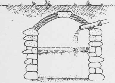 387x278 Cesspool And Drains - Cesspool Drawing