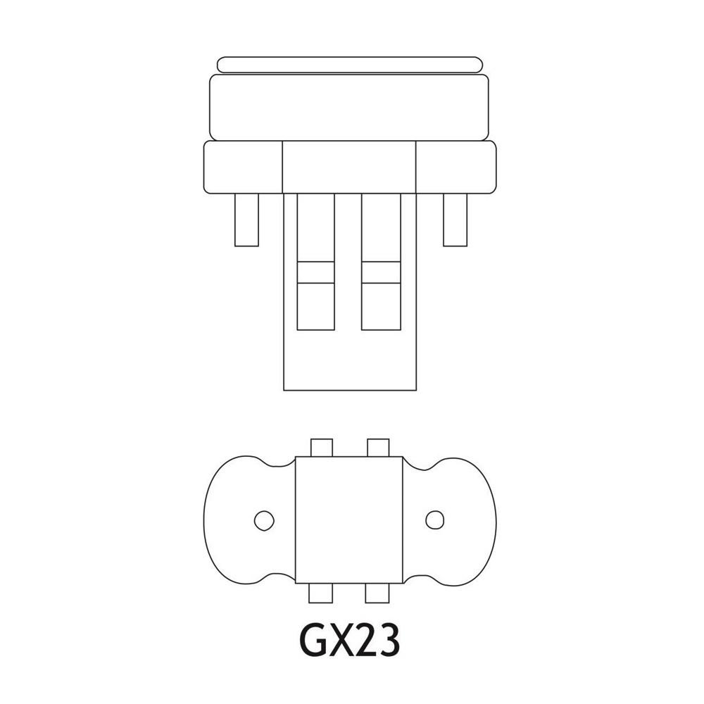 1000x1000 ge cfl ecolux biax fluorescent bulb - Cfl Drawing