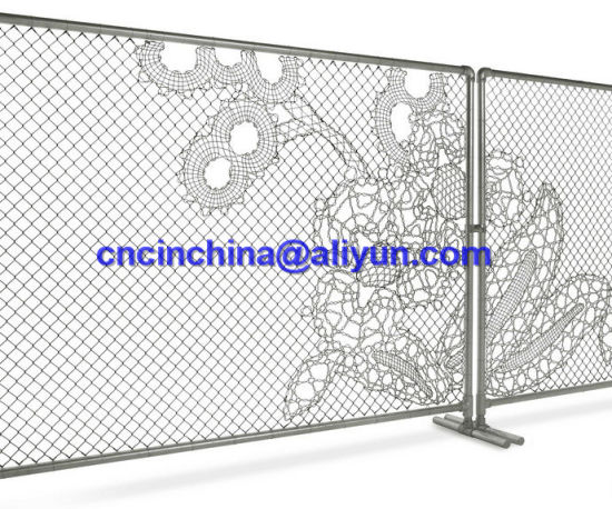 550x458 China Chain Link Fence With Drawing - Chain Link Drawing