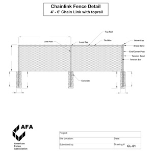 300x300 Custom Gates Capitol Wholesale - Chain Link Fence Drawing