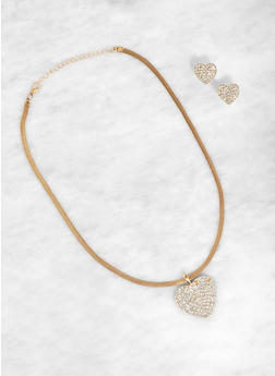 252x345 Necklaces Rainbow - Chained Heart Drawing