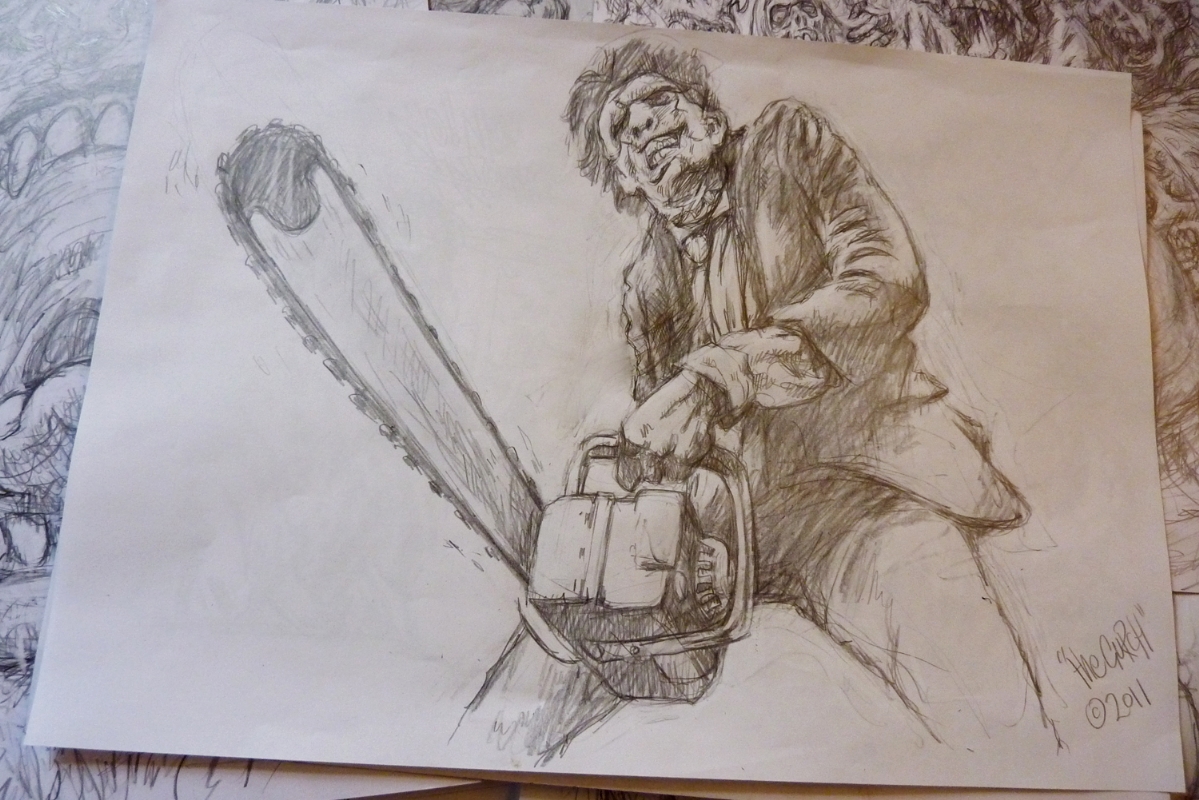 1199x800 texas chainsaw massacre leatherface, in pencil necked geek's ...