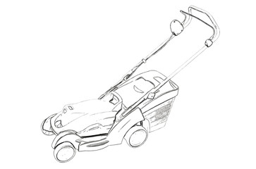 363x240 Outlines Of The Chainsaw - Chainsaw Drawing Outline