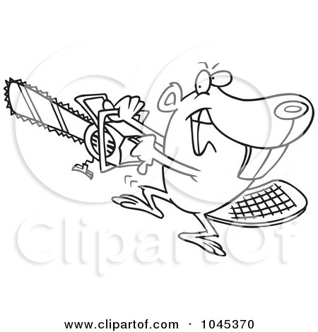 450x470 Royalty Free - Chainsaw Drawing Outline