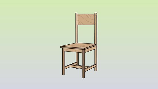 550x309 How To Draw A Chair Steps - Chair Drawing