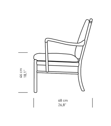 360x407 colonial chair - Chair Line Drawing