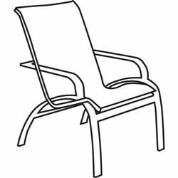 250x250 Chair Line Art Group With Items - Chair Line Drawing