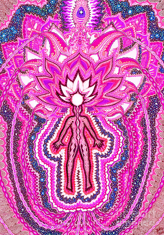 631x900 Crown Chakra Sahasrara Drawing - Chakra Drawing