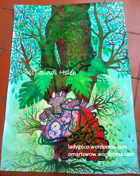 479x600 Yoga Drawing Inner Digging Project - Chakra Drawing