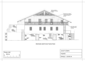 350x251 floor plans, detailed drawings and measured surveys services - Chalet Drawing