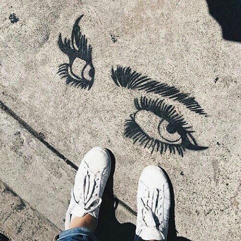 480x480 chaymaagrzesik art art, sidewalk art, street art - Chalk Drawings