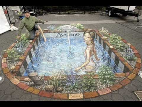 480x360 beautiful chalk drawings on sidewalks - Chalk Drawings