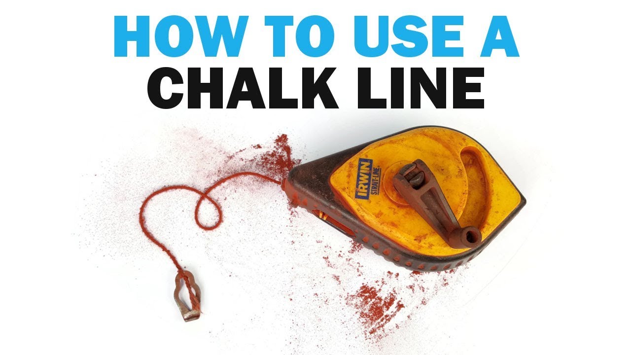 1280x720 How To Use A Chalk Line Diy - Chalk Line Drawing