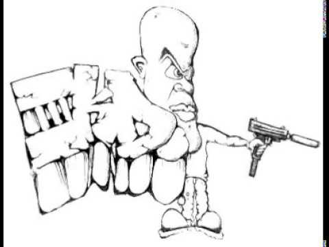 480x360 Three Knee Deep - Chalk Line Drawing