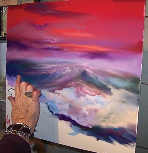 300x312 online pastel demonstration a wave of emotion pastel paintings - Chalk Pastel Drawings