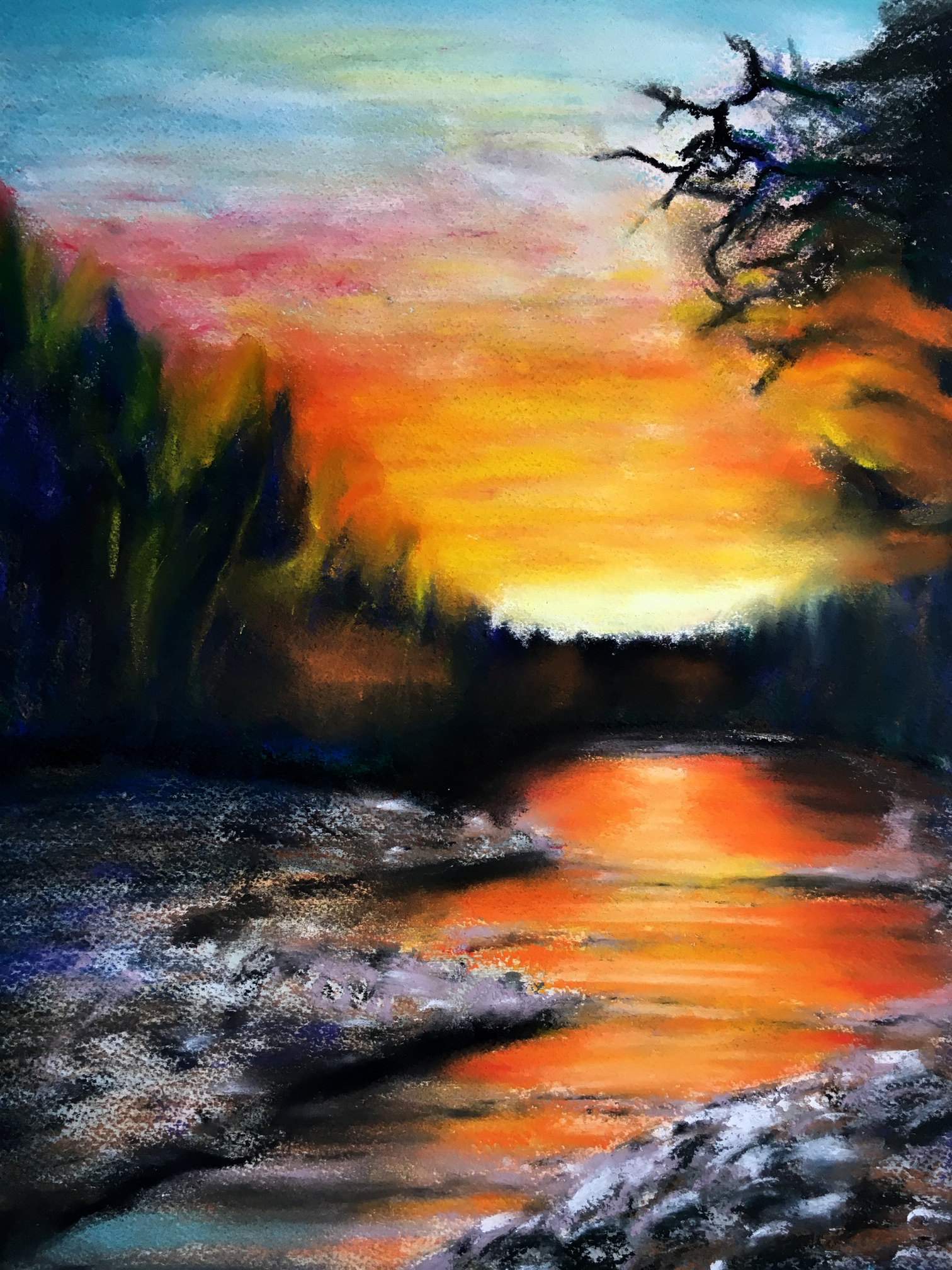 1512x2016 Pastels And Chalk Drawings - Chalk Pastel Drawings