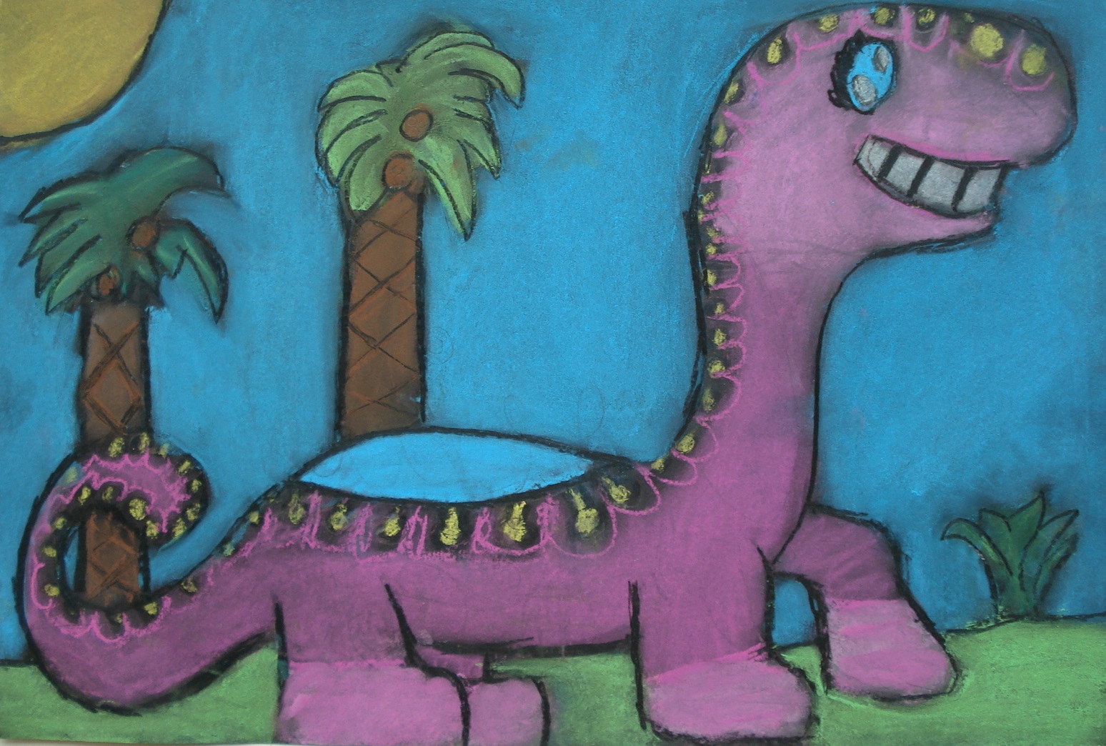 1548x1044 a faithful attempt chalk pastel dino drawings - Chalk Pastel Drawings