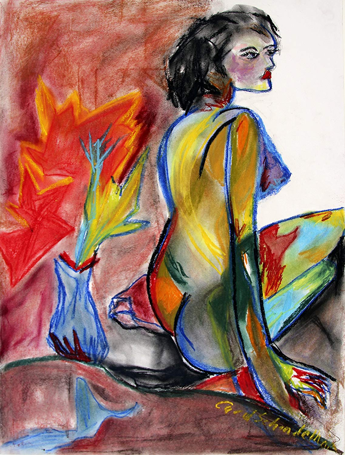 1137x1500 In Living Color - Chalk Pastel Drawings