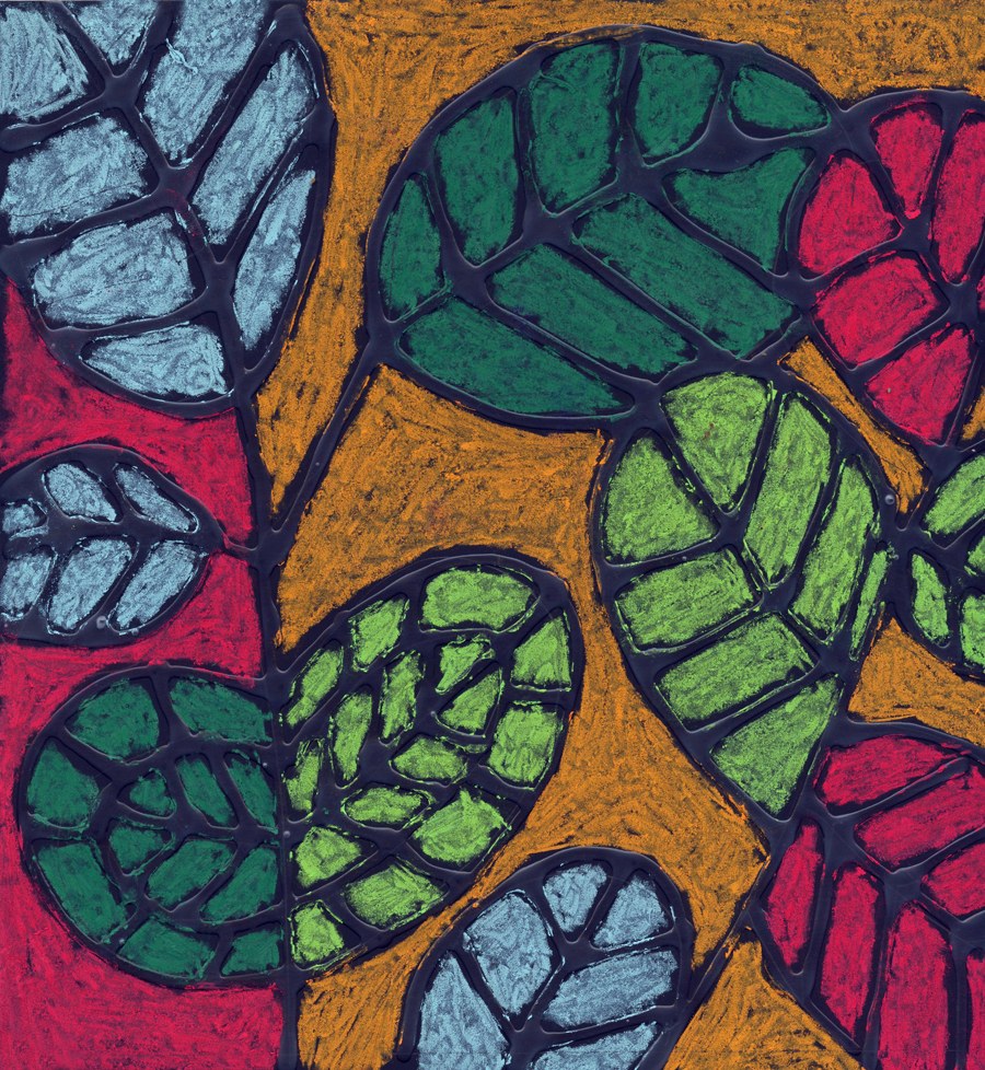 900x978 chalk pastel drawing and glue art projects for kids - Chalk Pastel Drawings