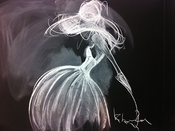600x448 chalkboard drawings on behance - Chalkboard Drawings
