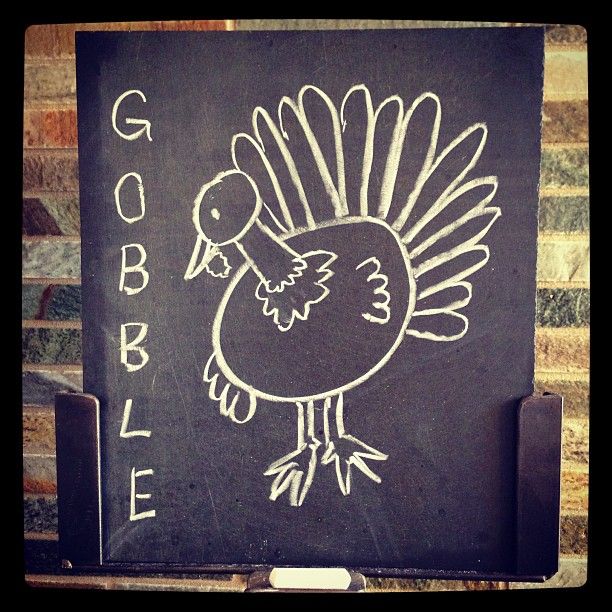 612x612 chalkboard thanksgiving drawing festival collections - Chalkboard Turkey Drawing