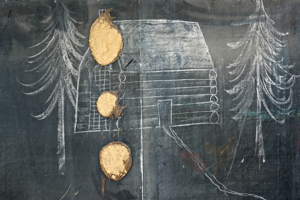 1280x853 century old school chalkboard drawings offer a history lesson - Chalkboard Turkey Drawing