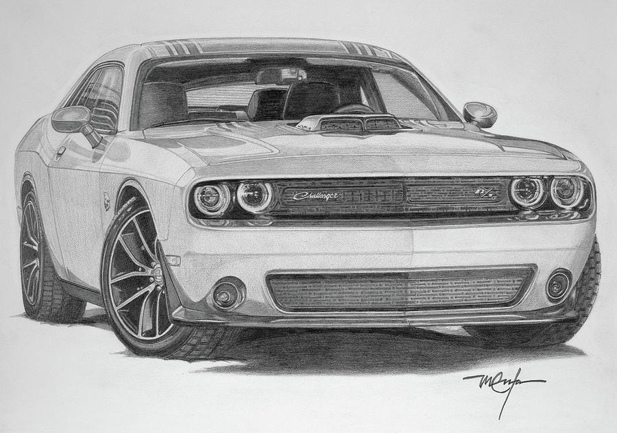 900x632 challenger rt drawing - Challenger Drawing