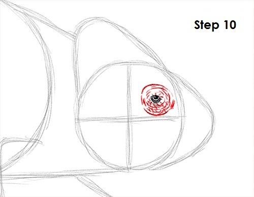 500x387 How To Draw A Chameleon - Chameleon Outline Drawing