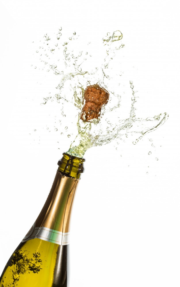 626x998 champagne vectors, photos and free download - Champagne Bottle Drawing