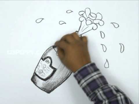 480x360 how to draw a champagne bottle - Champagne Bottle Drawing