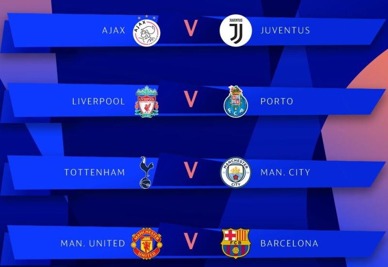 800x550 Here Is The Champions League Quarterfinals Draw - Champions Drawing